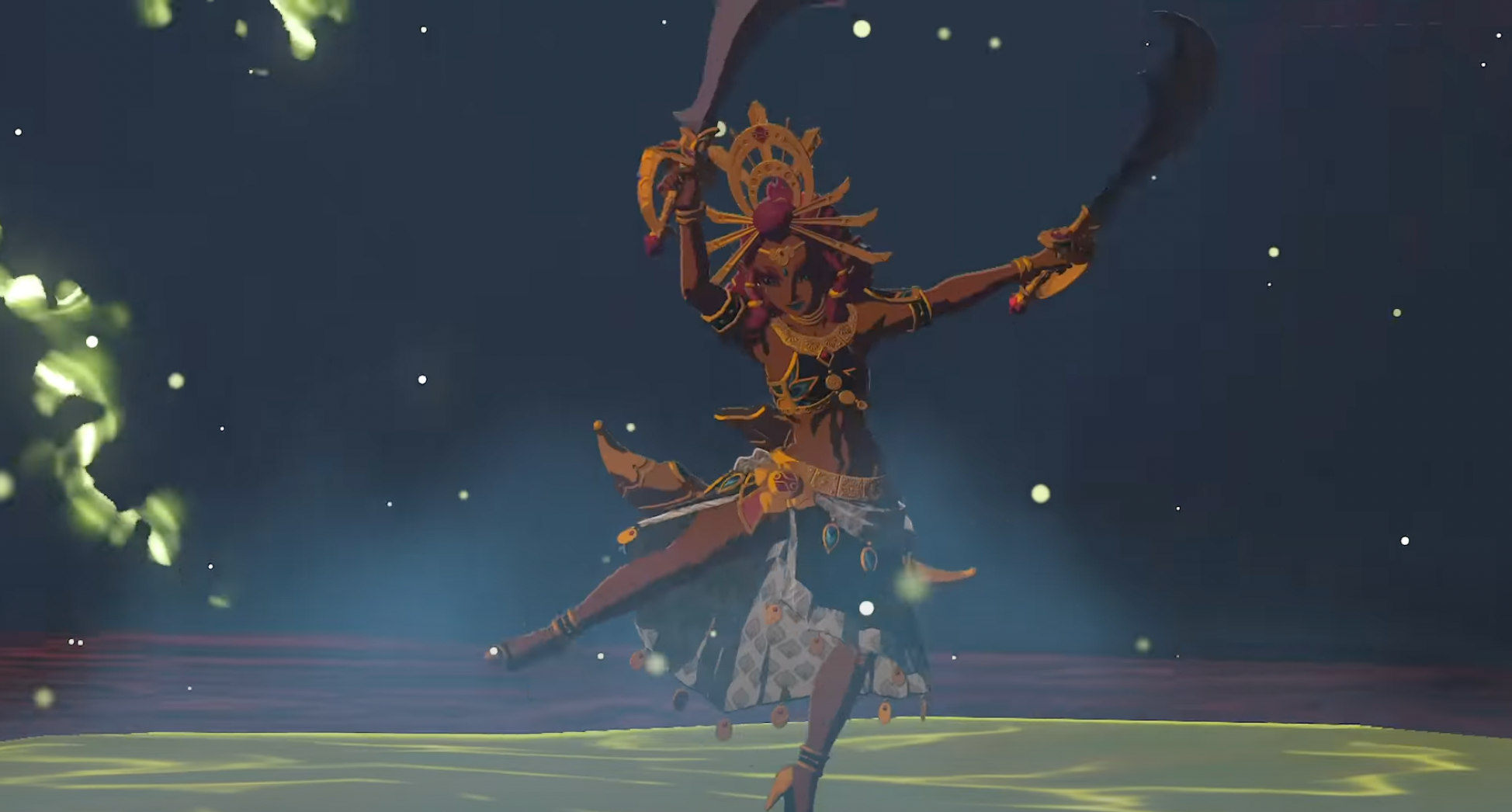 Riju dances in Legend of Zelda: Tears of the Kingdom in Nintendo Official Trailer