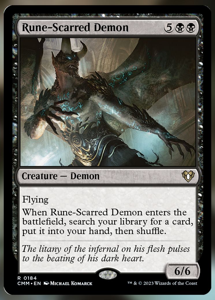 Rune-Scarred Demon