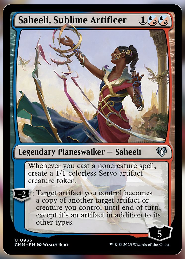Saheeli, Sublime Artificer