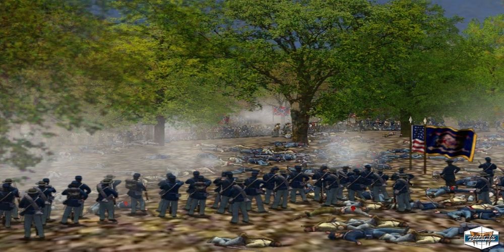 Battle screenshot of Scourge of War Chancellorsville