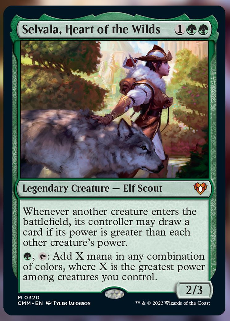 Selvala, Heart of the Wilds