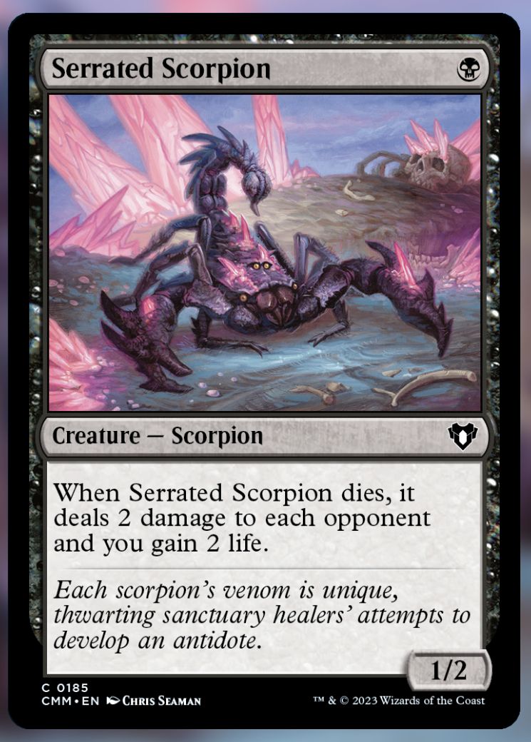 Serrated Scorpion