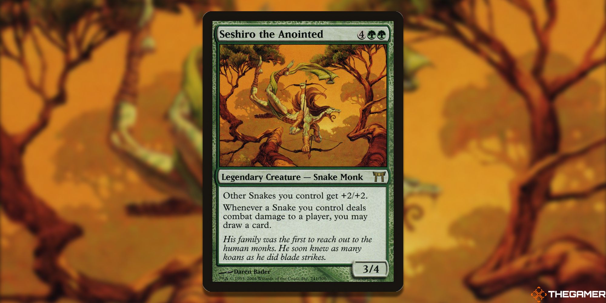 MTG: Seshiro the Anointed card