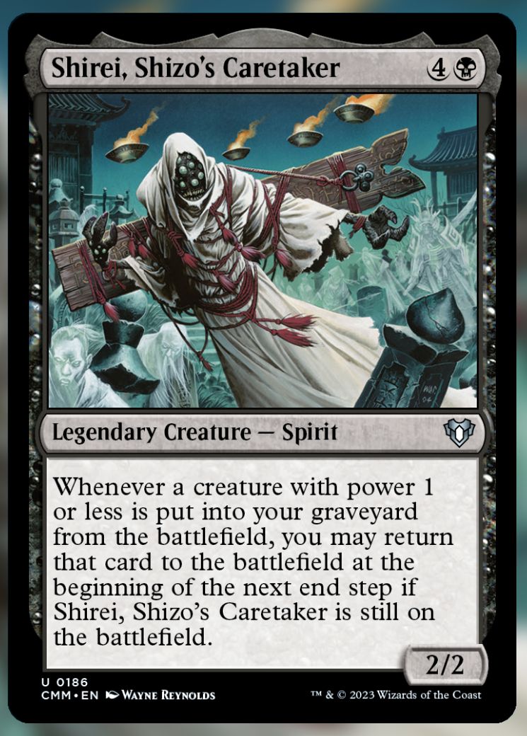 Shirei, Shizo's Caretaker