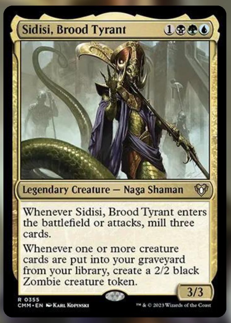 Sidisi, Brood Tyrant