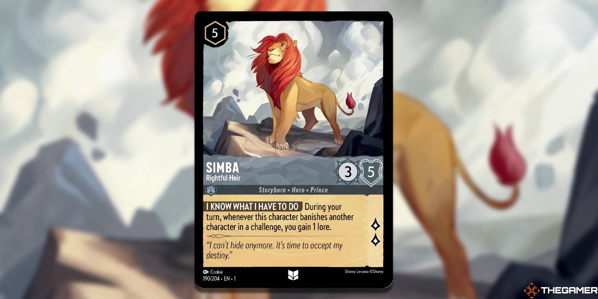 simba lorcana