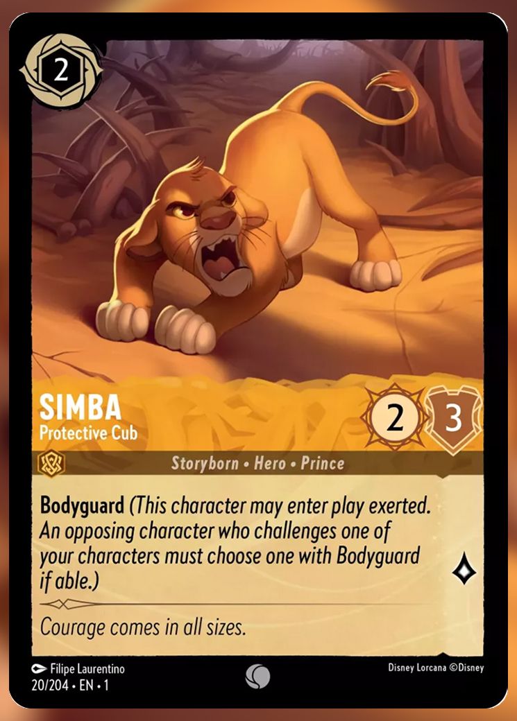 Simba, Protective Cub-1