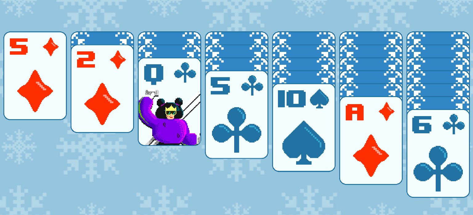 solitaire starting layout
