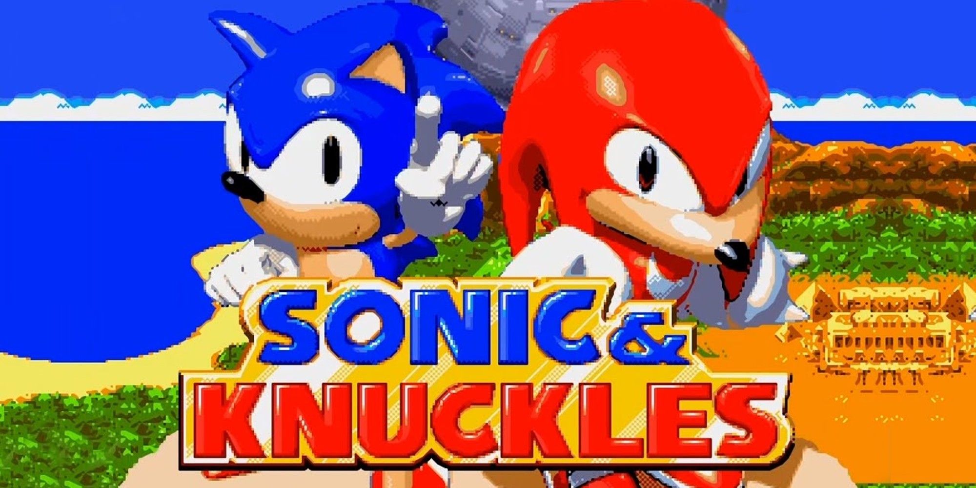 sonic-and-knuckles title screen