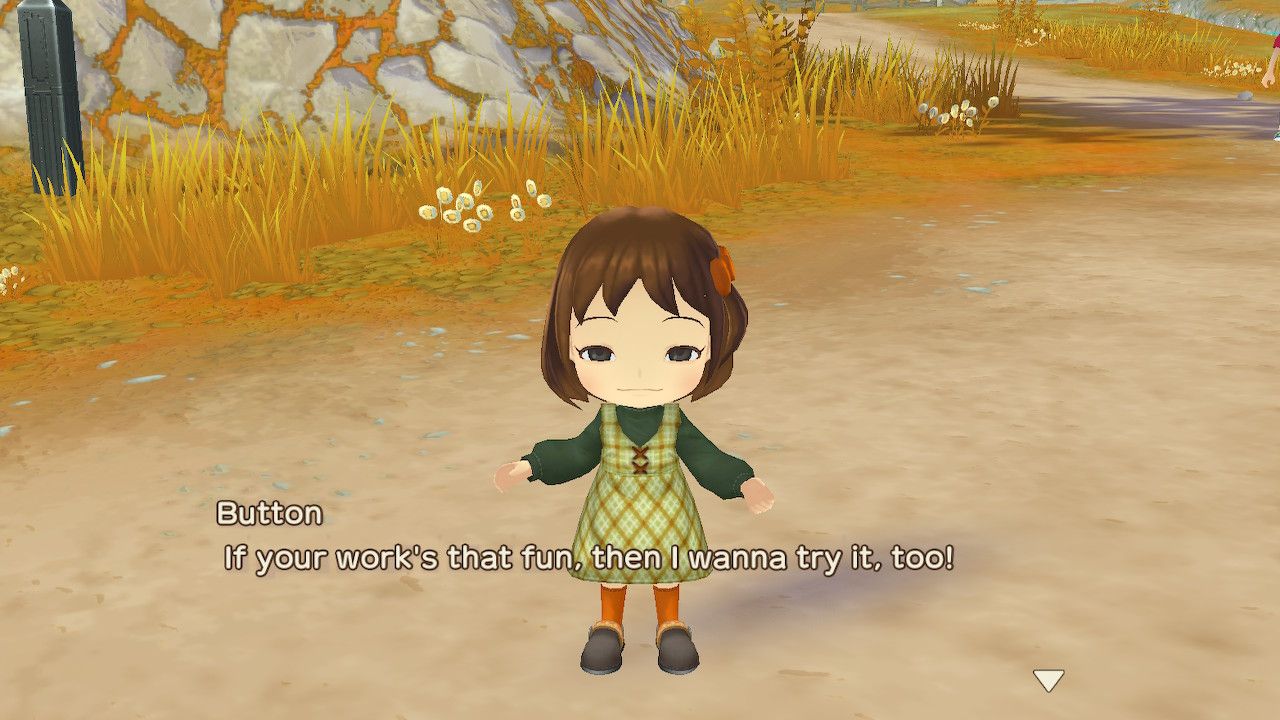 story of seasons a wonderful life child care guide cecilia's child talking to you about your farm work