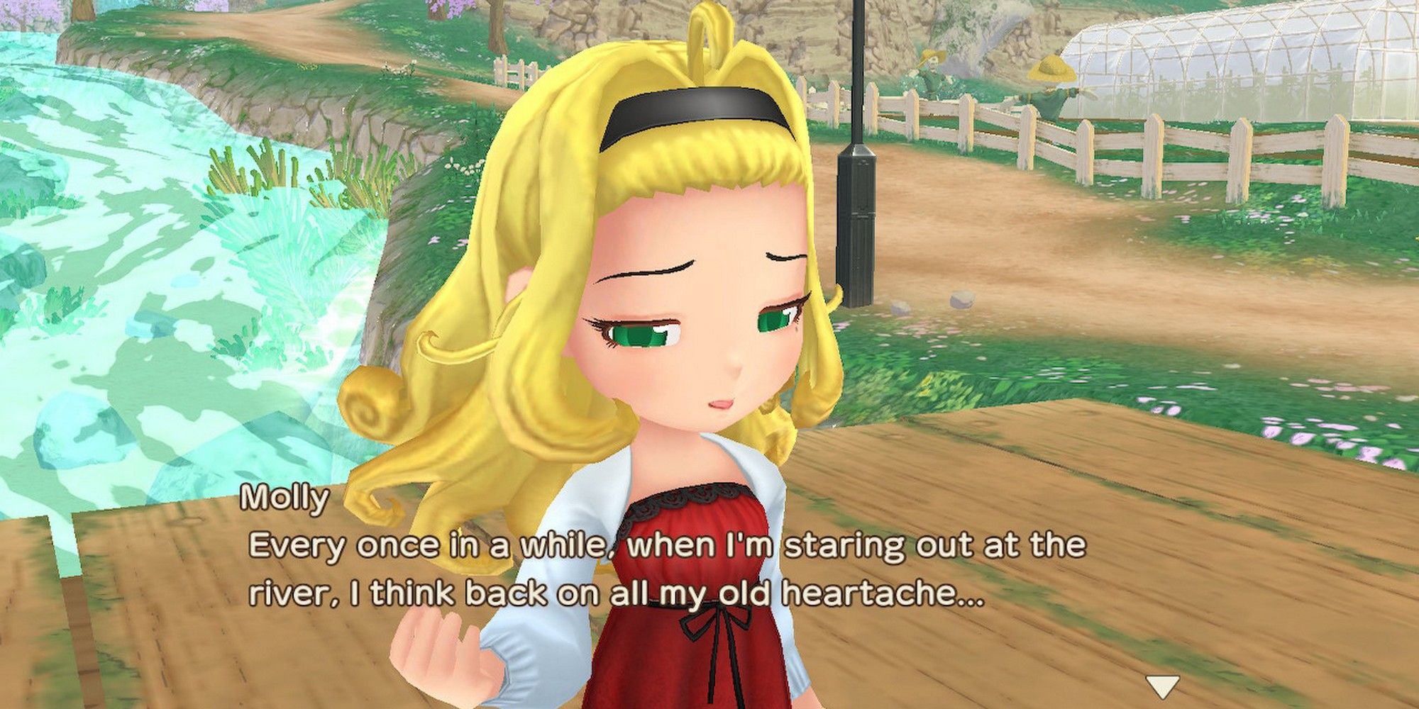story of seasons a wonderful life heart events molly on the bridge