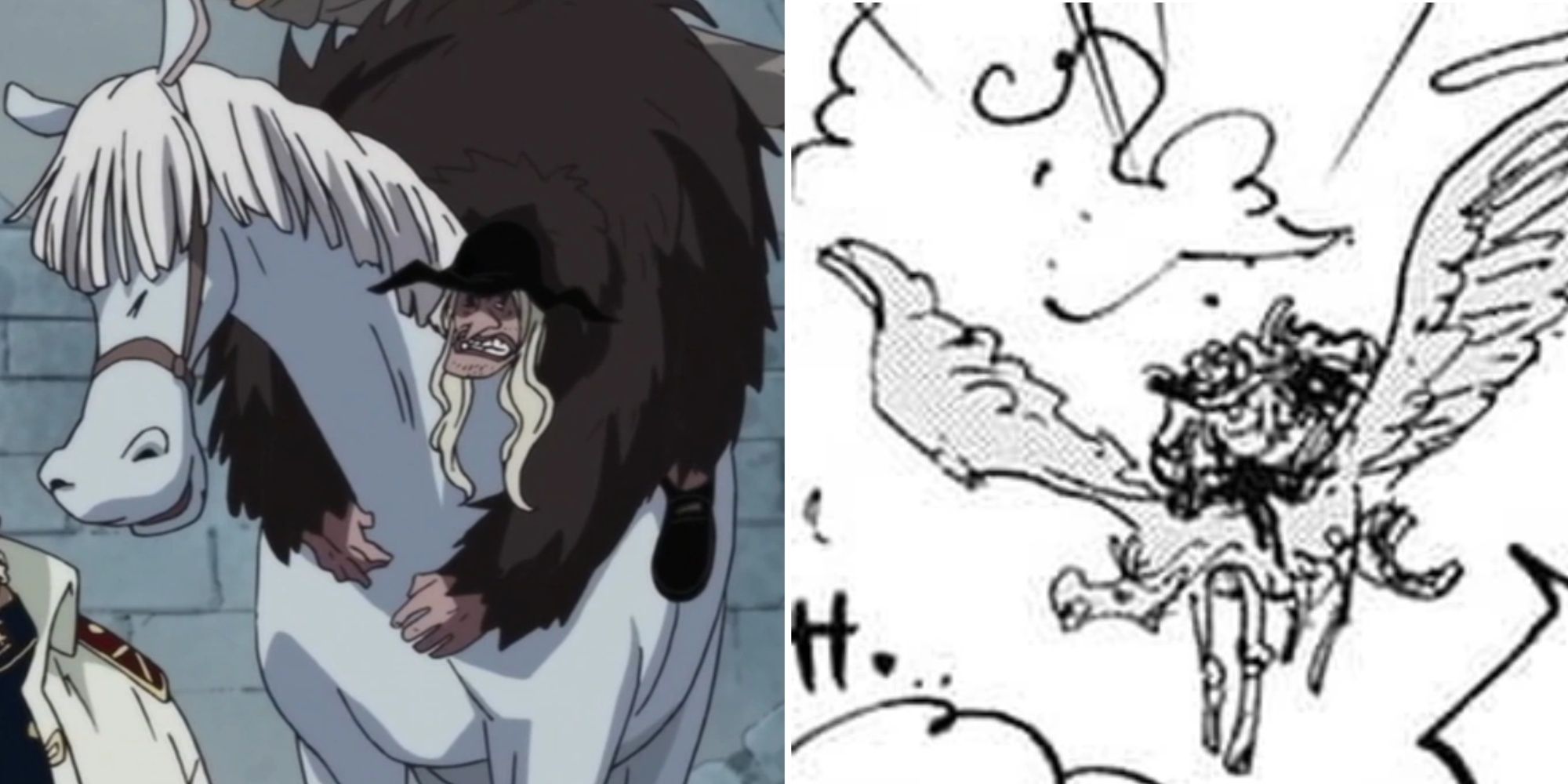 Stronger Before And After Eating The Uma Uma No Mi, Model Pegasus-1