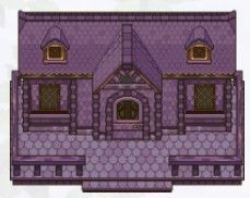 sun haven tier 3 purple ruffled house
