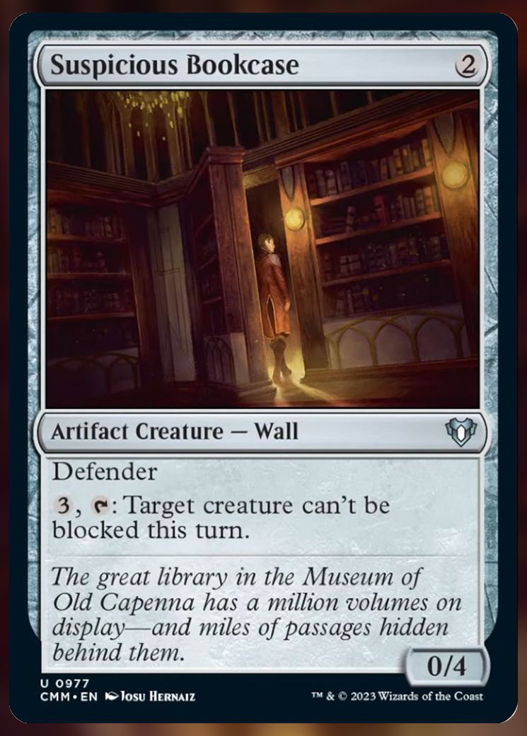 Suspicious Bookcase
