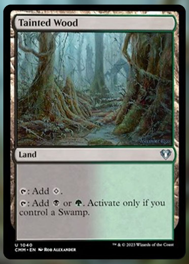 Tainted Wood
