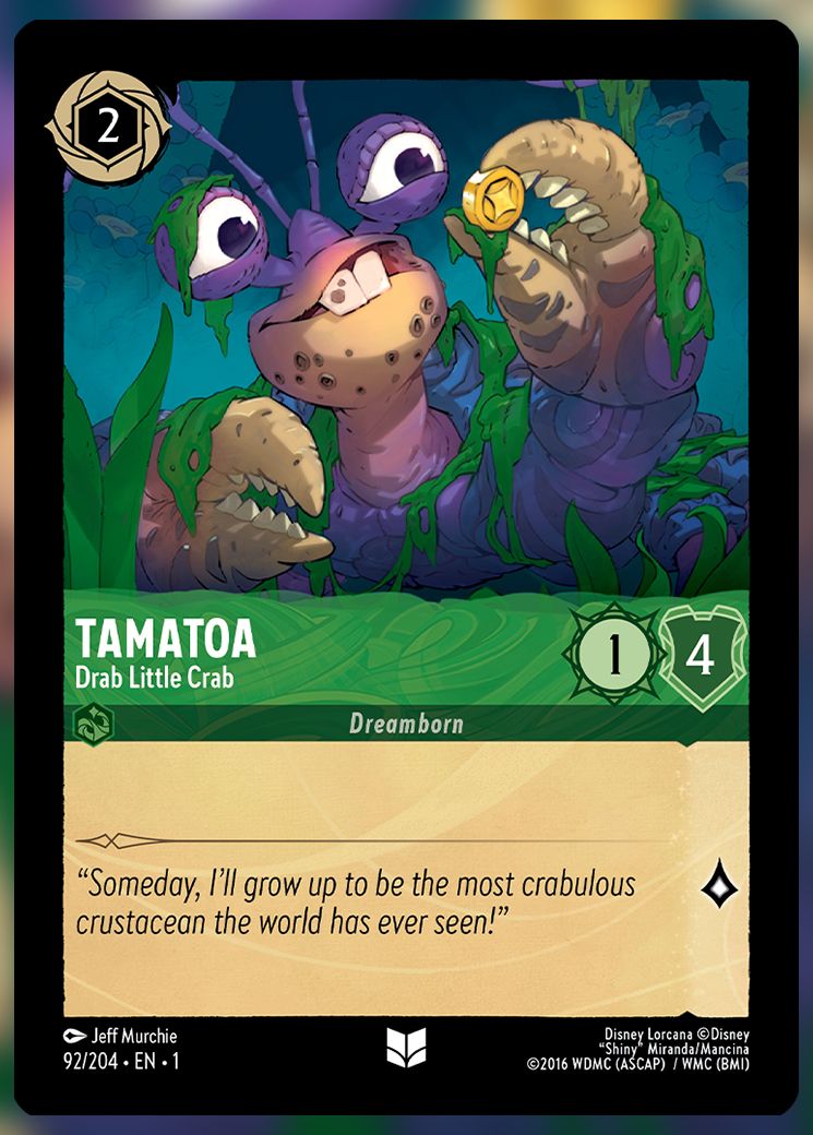 Tamatoa, Drab Little Crab