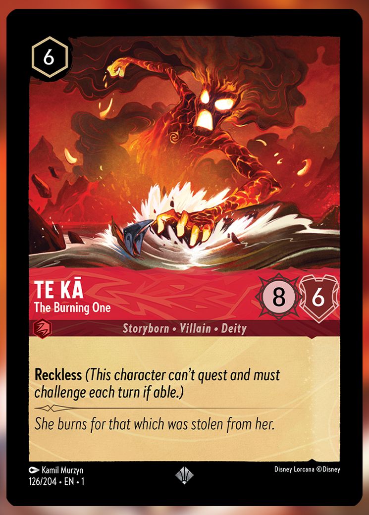 Te Ka, the Burning One
