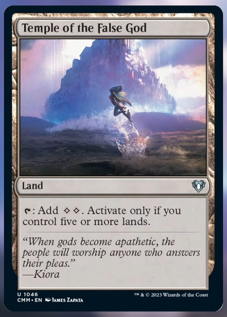 Temple of the False God