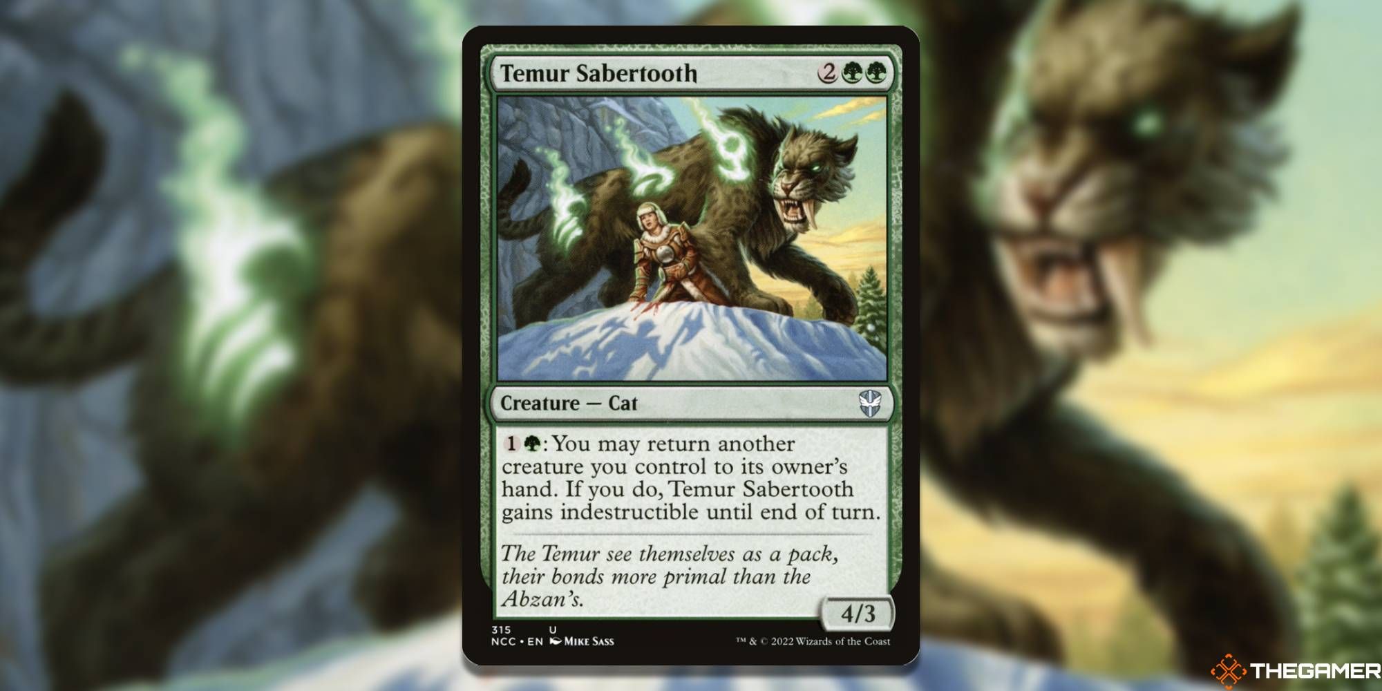Temur Sabertooth by Mike Sass