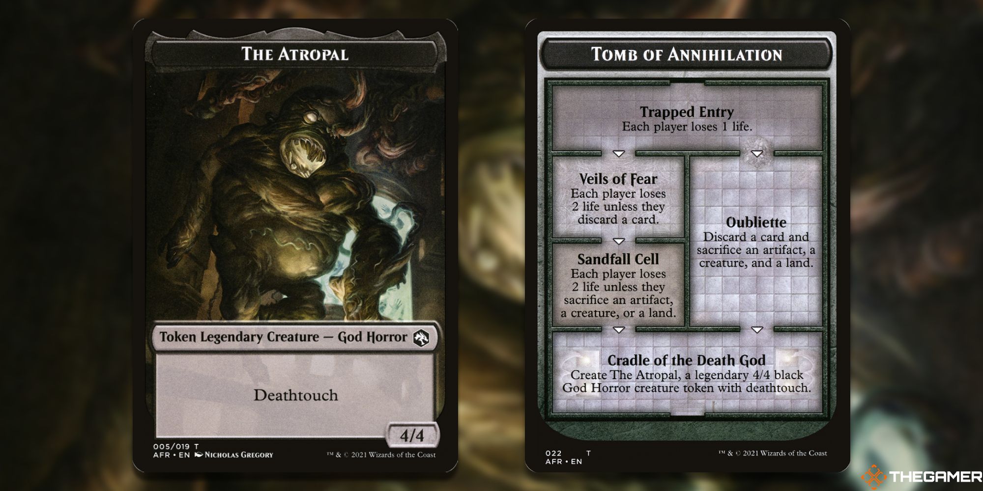MTG: The Atropal and Tomb of Annihilation cards