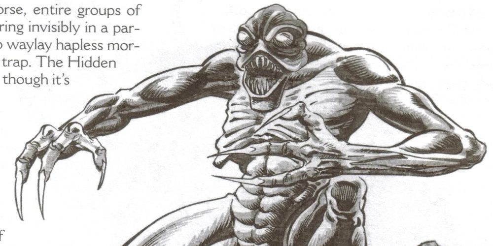 The Hidden from the Diablo beastiary book