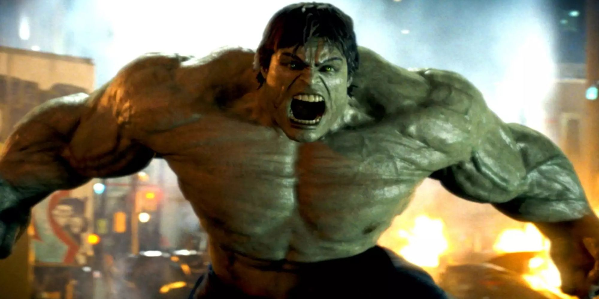 The Incredible Hulk, portrayed by Edward Norton
