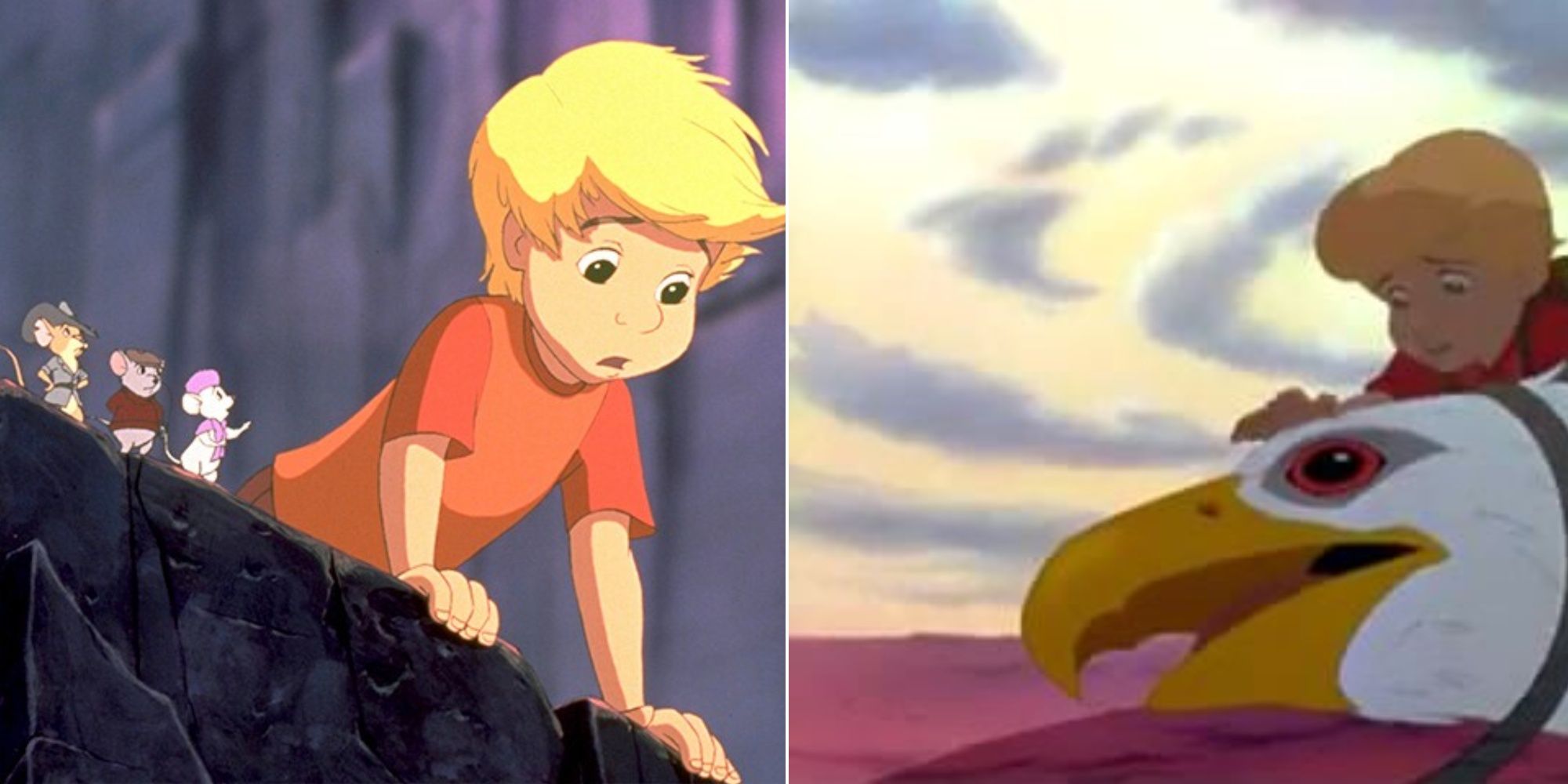 The Main Cast From The Rescuers Down Under