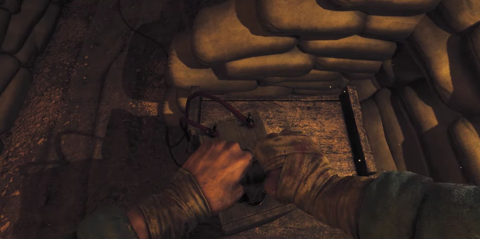 Amnesia: The Bunker - Henri Detonating The Dynamite