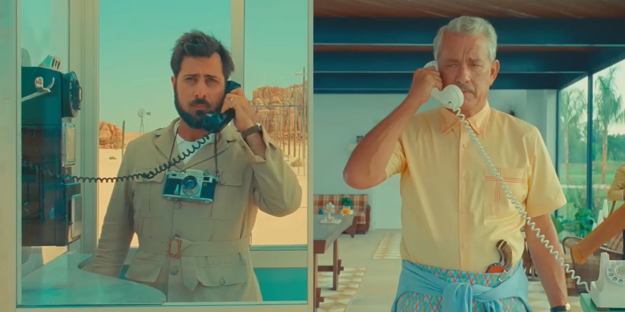 Tom Hanks and Jason Schwartzman In Asteroid City