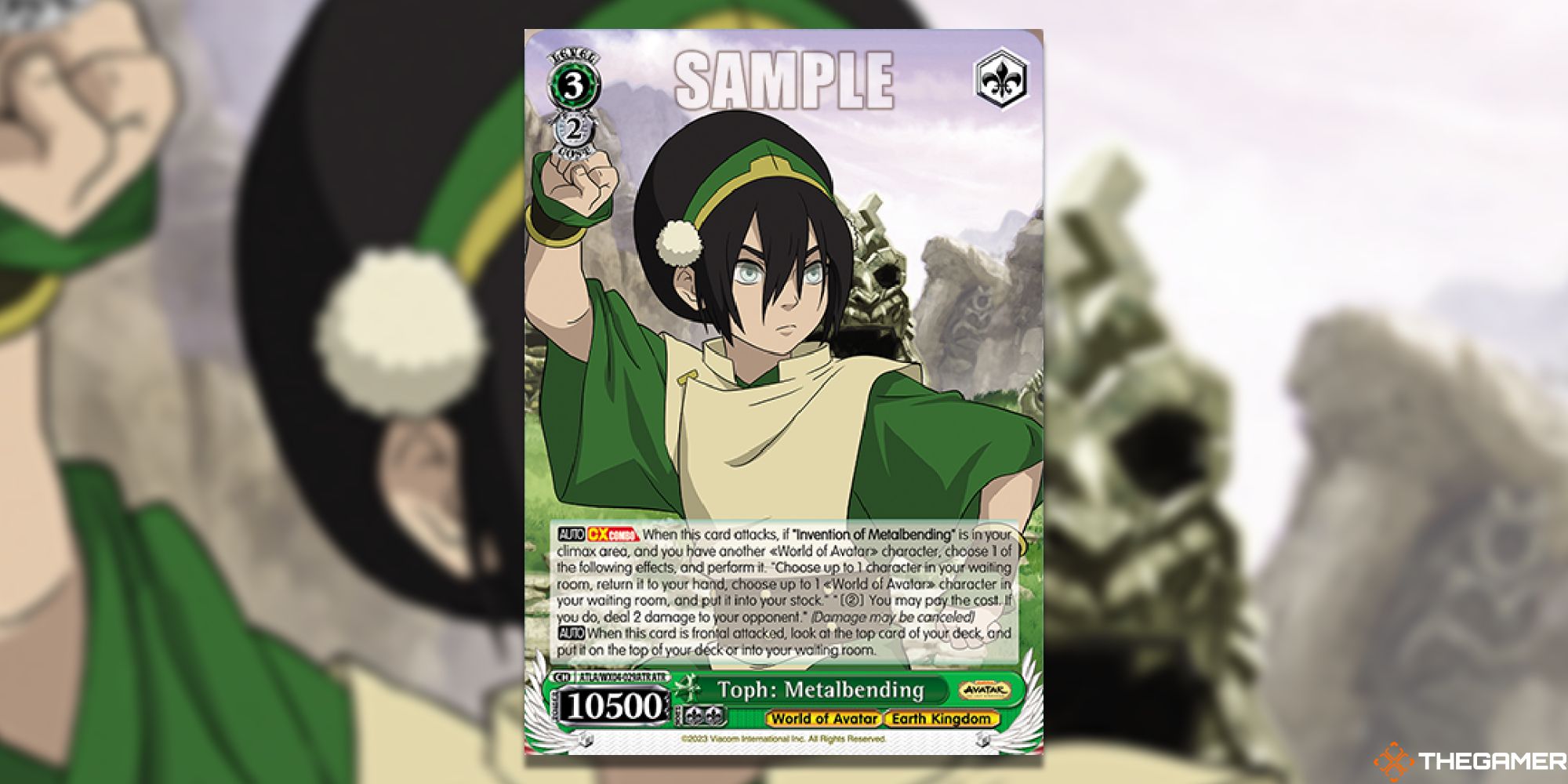Toph Metalbending (ATR) Card Art