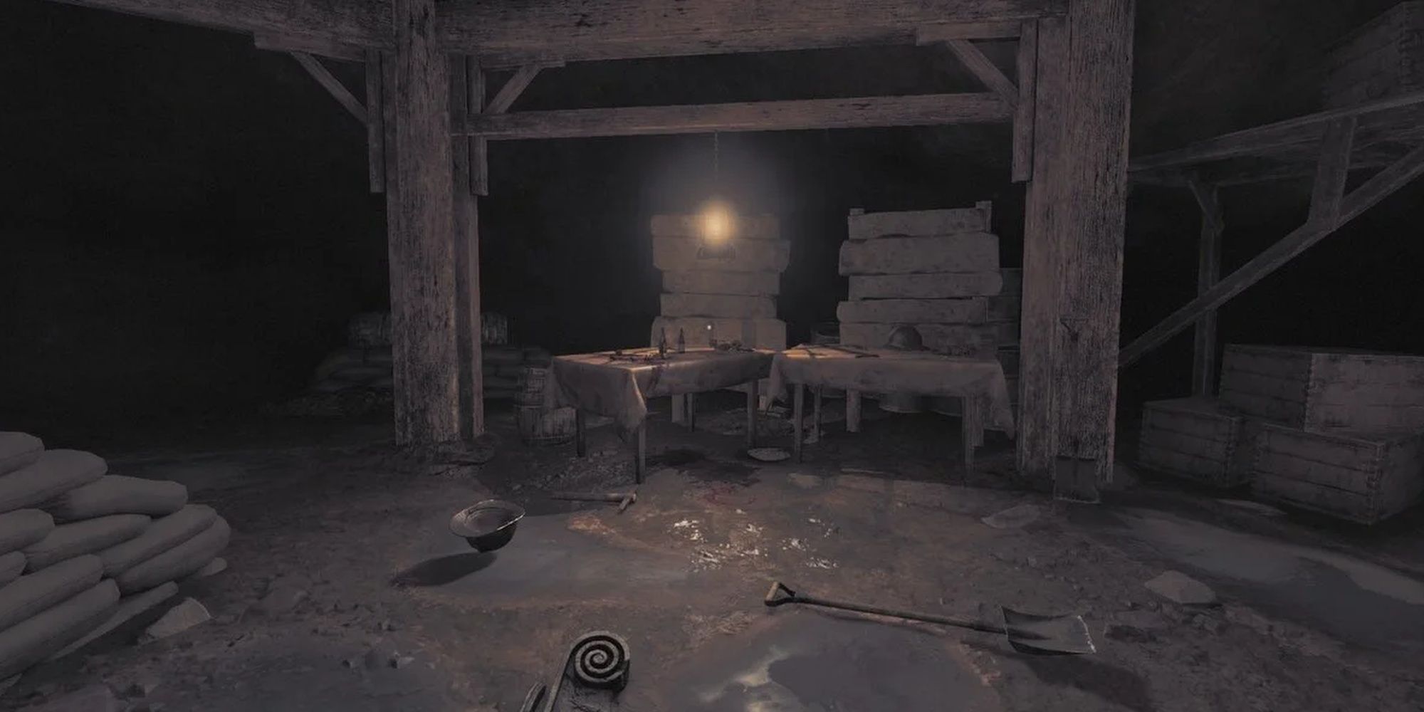 Amnesia: The Bunker - The Interrogation Room Within The Bunker