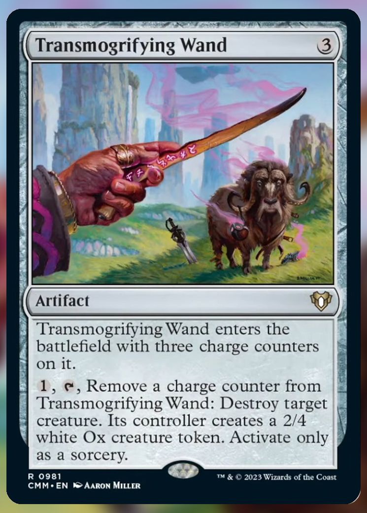 Transmogrifying Wand