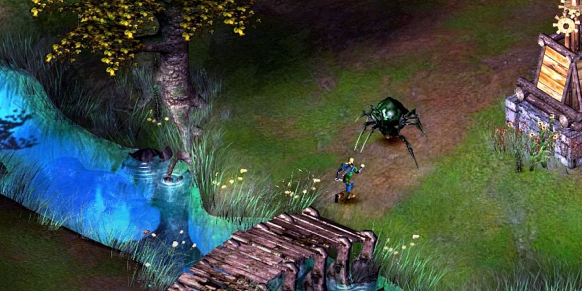 troika lord of the rings game spider