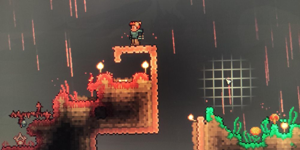 Using clay blocks to stop the spread of evil biomes