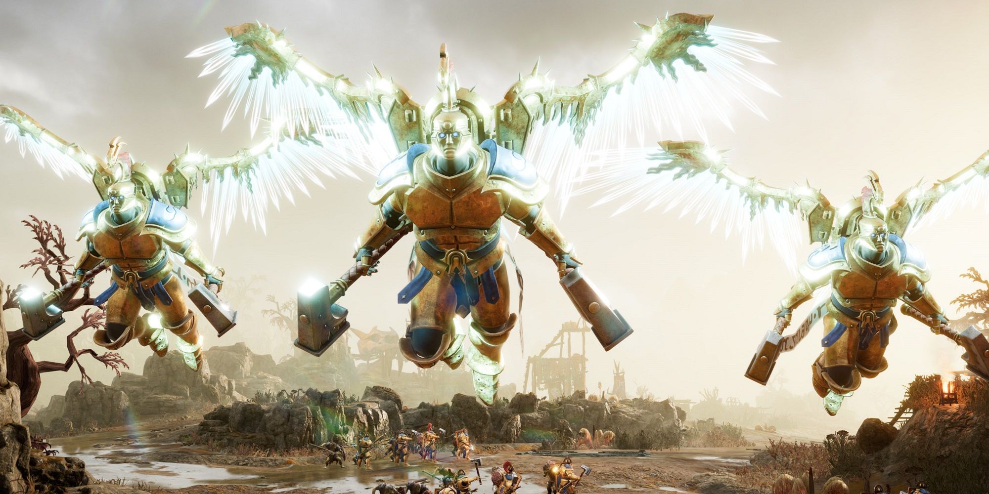 Warhammer Age of Sigmar Realms of Ruin stormcast flying