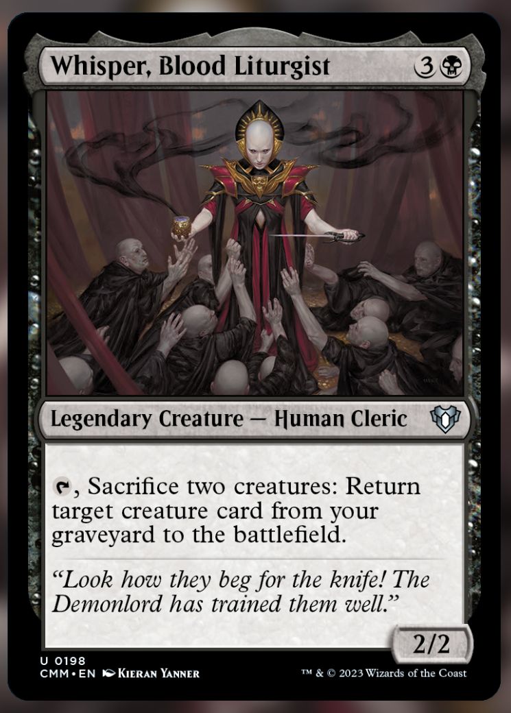 Whisper, Blood Liturgist