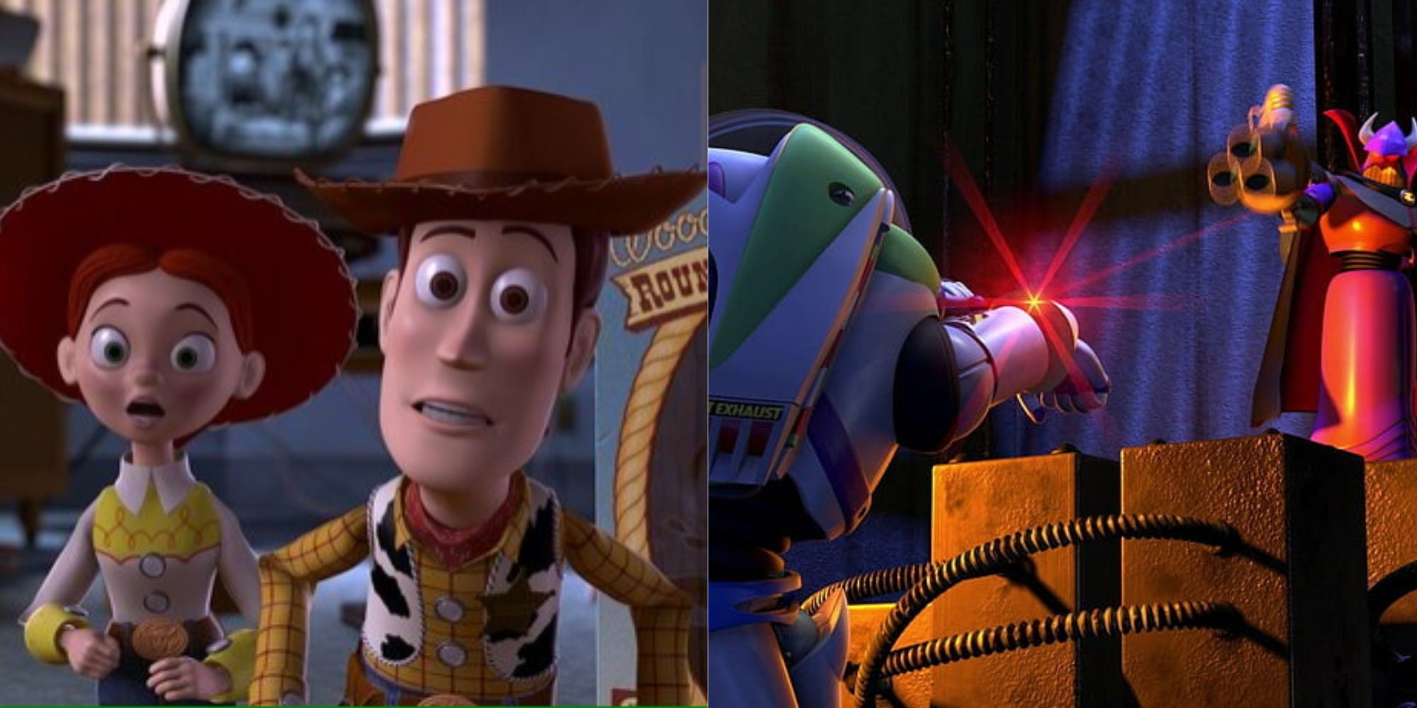 Woody, Jessie, Buzz, And Zurg From Toy Story 2