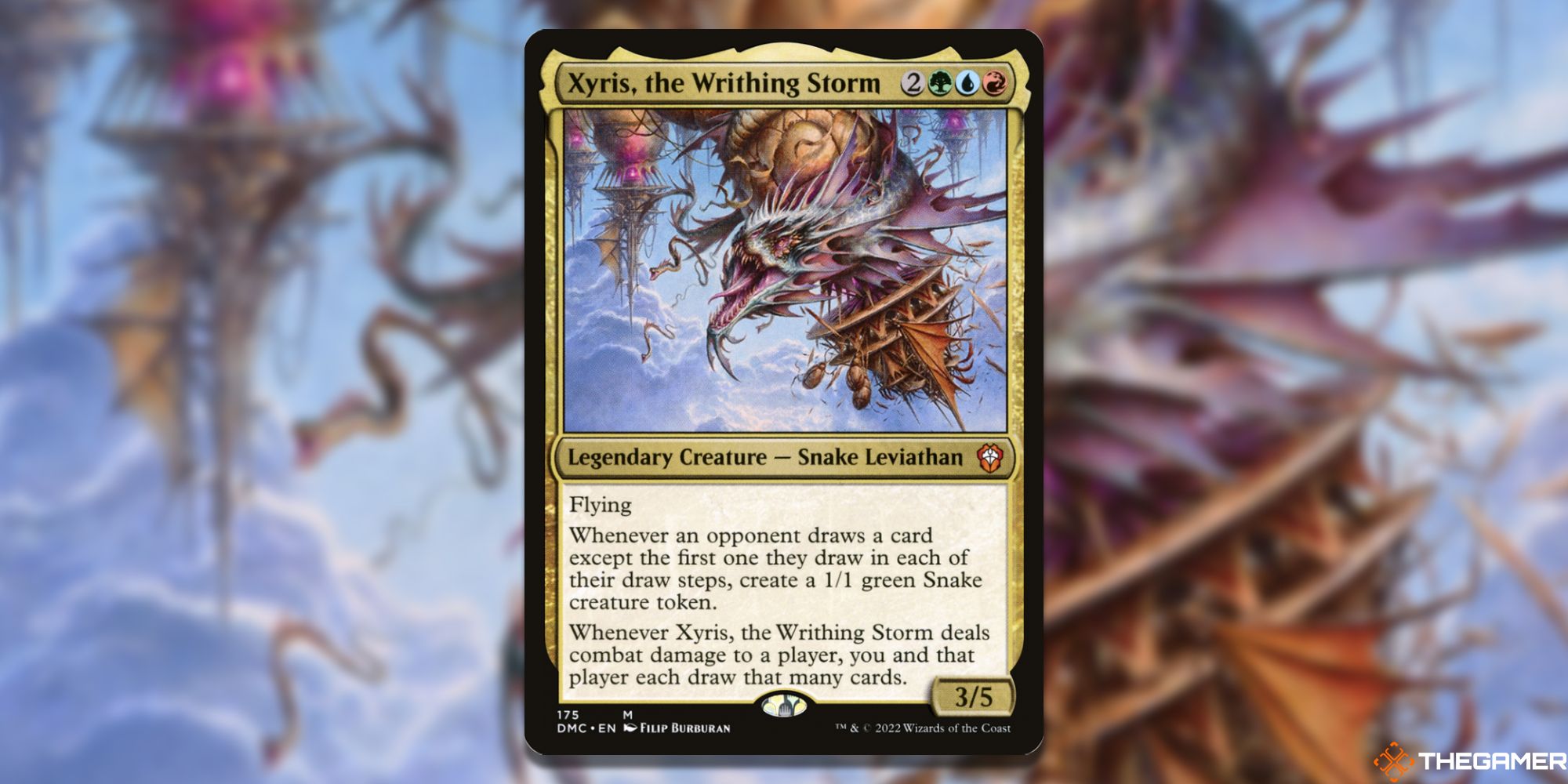 MTG: Xyris, the Writhing Storm card