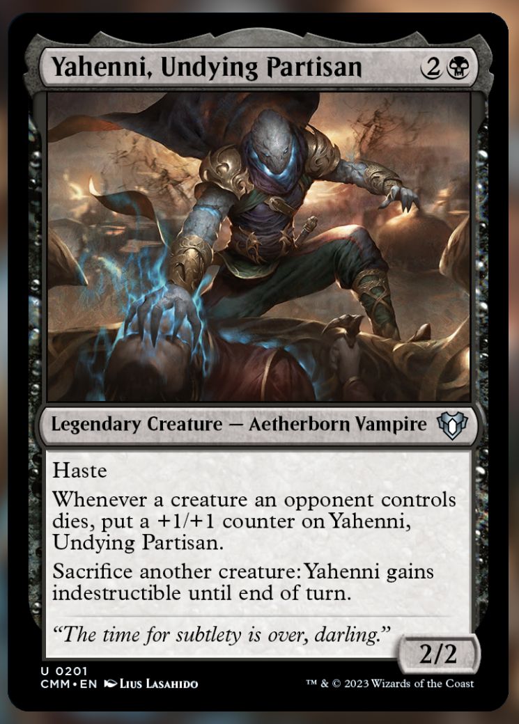 Yahenni, Undying Partisan