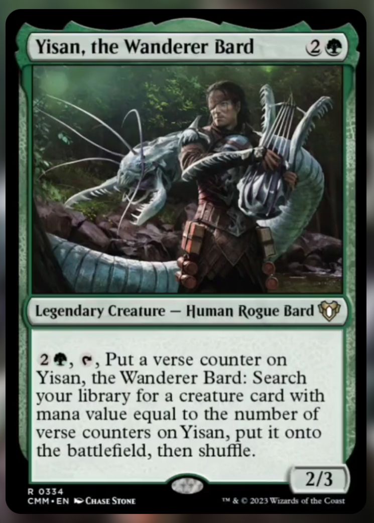 Yisan, the Wanderer Bard