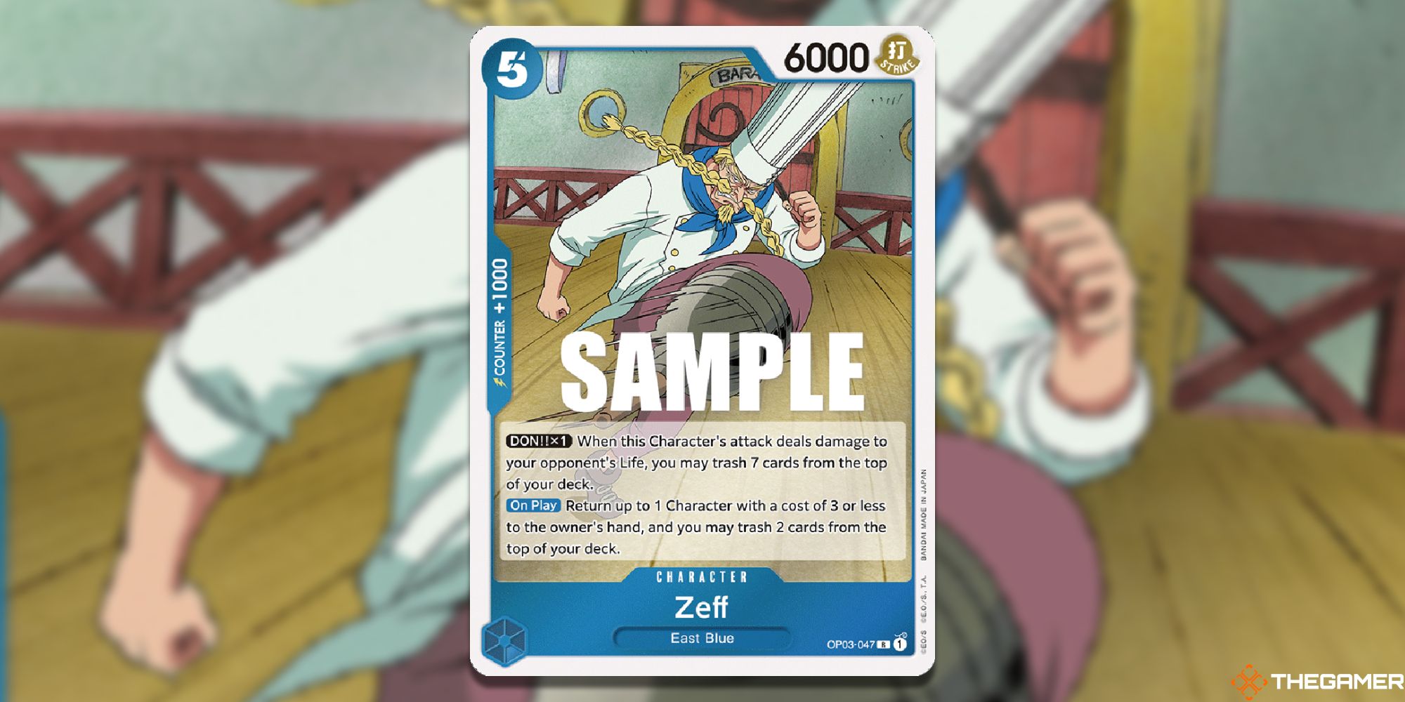 zeff one piece card game op3