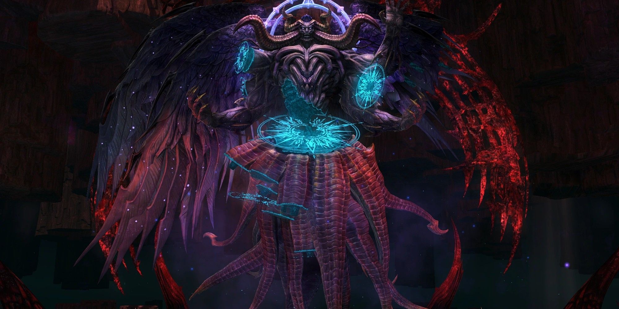 Zodiark preparing for battle in Final Fantasy 14