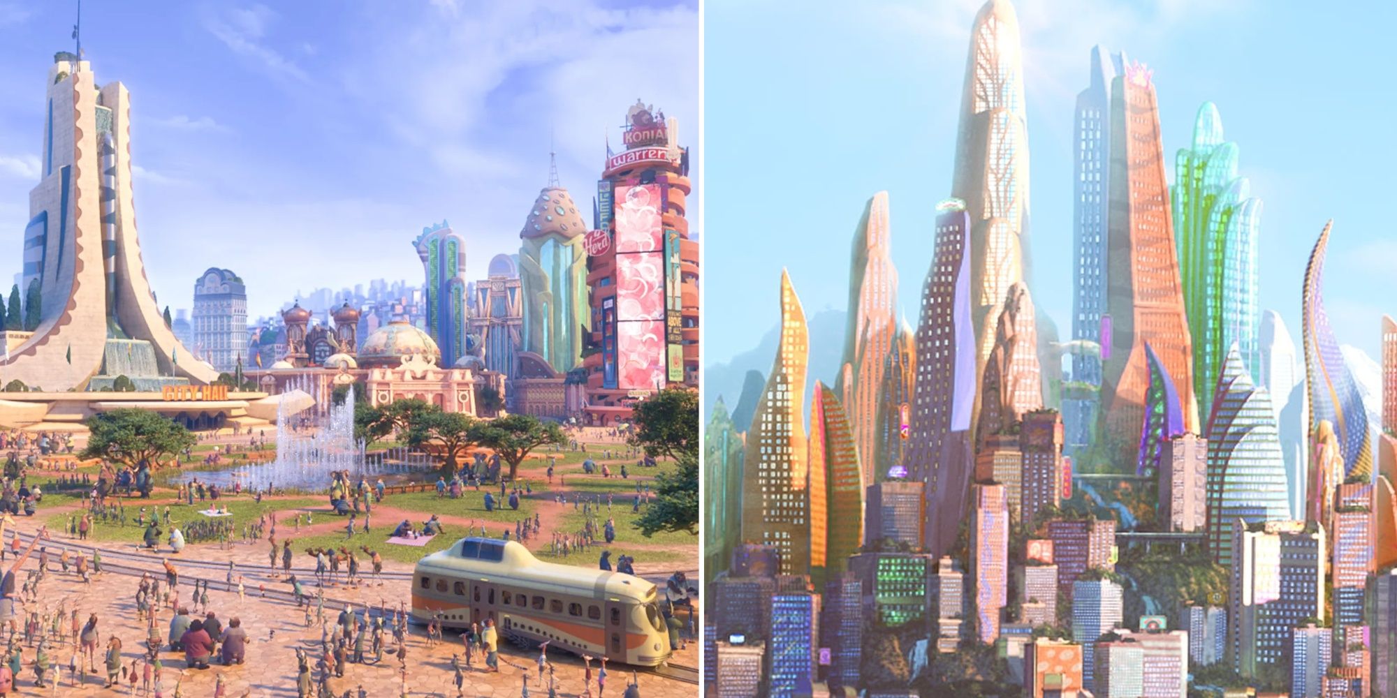 Zootopia City From The Movie Zootopia