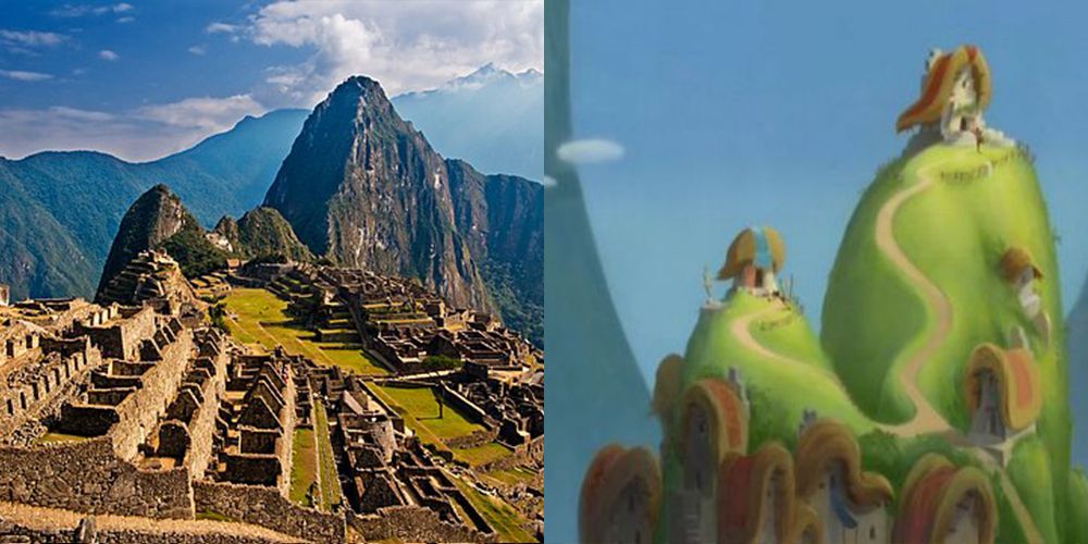 Machu Picchu Inca citadel in peru Cusco Emperor's New Groove Pacha