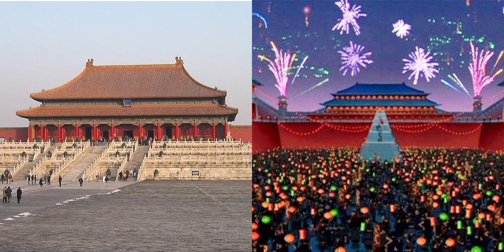 Mulan Forbidden City celebration china
