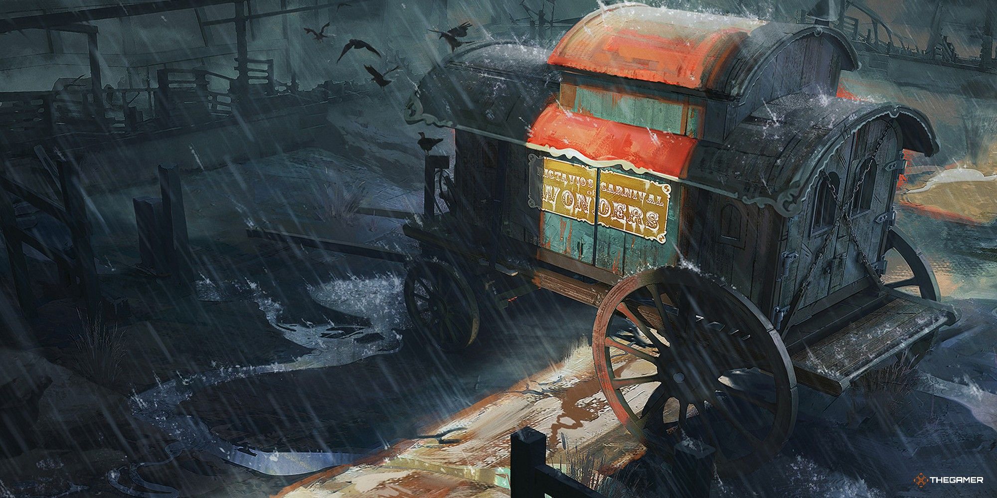 Cart In Rain
