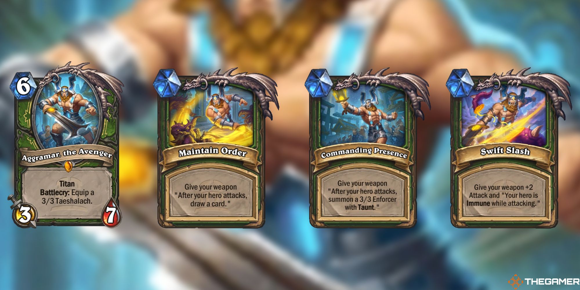 Aggramar, the Avenger and abilities Hearthstone