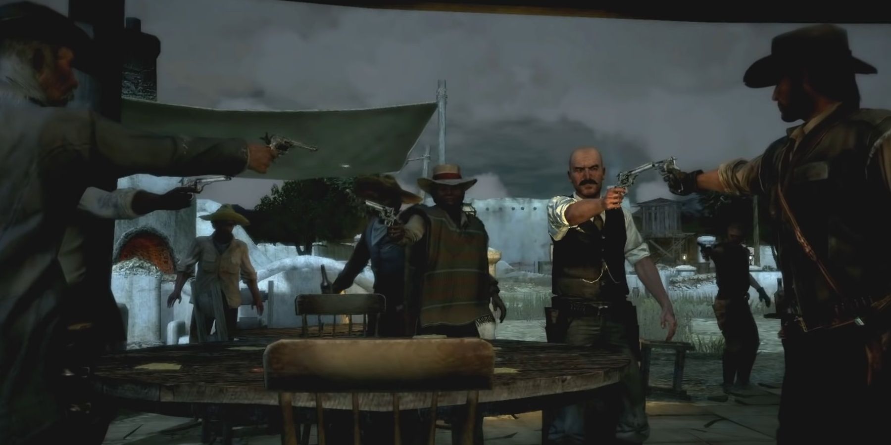 All hell about to be breaking loose in Red Dead Redemption