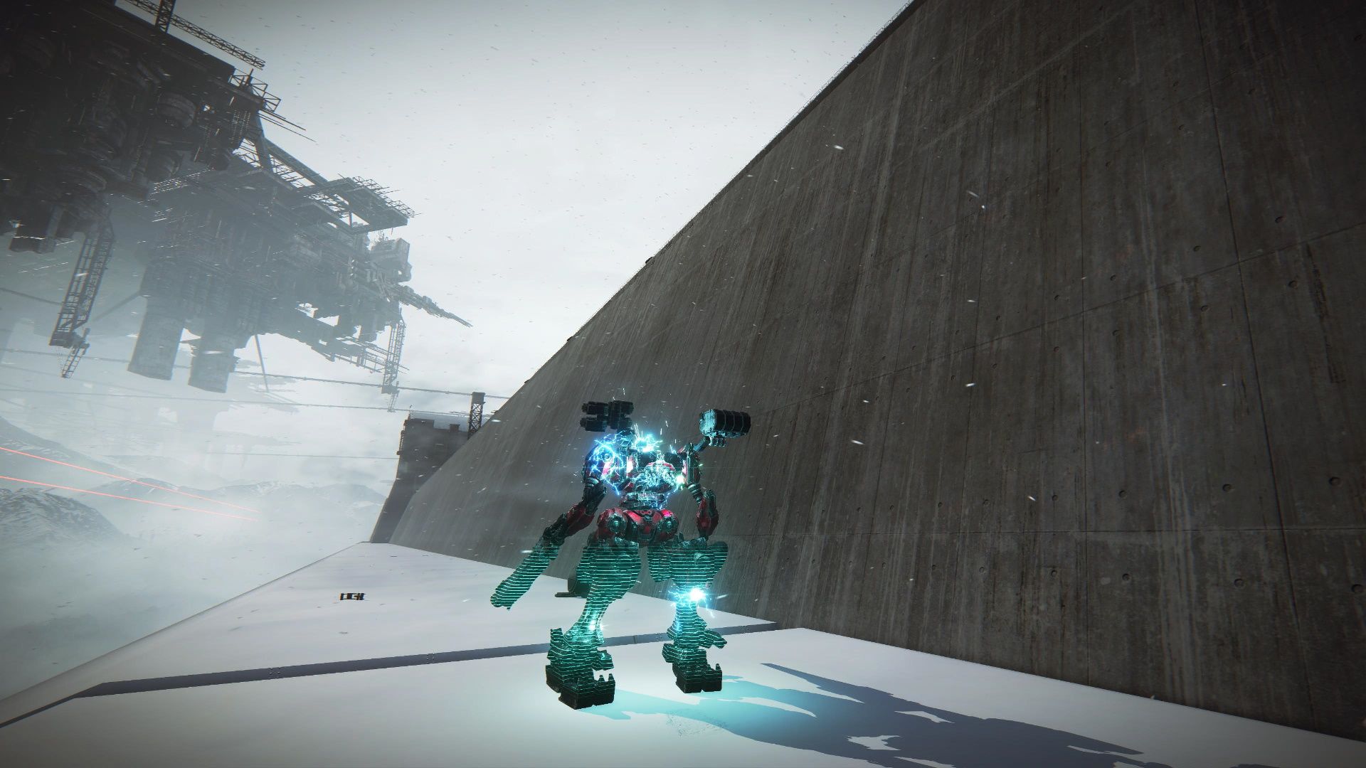 Armored Core 6, HA-T-102 Juggernaut Boss, Healing in a safe place