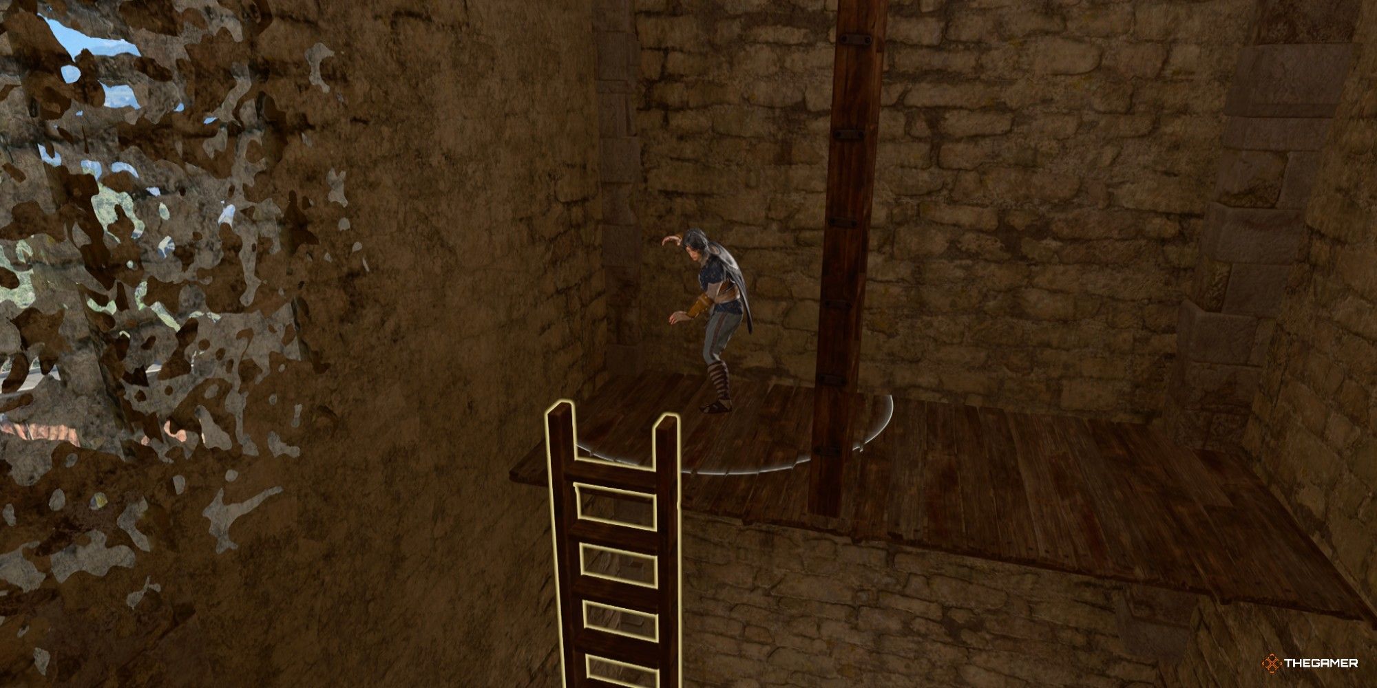 Baldur's Gate 3 Breaking Ladders